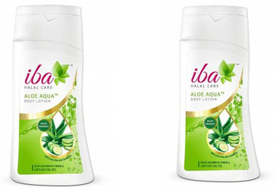 

iba aloe aqua body lotion 160 ml pack of 2(160 ml)