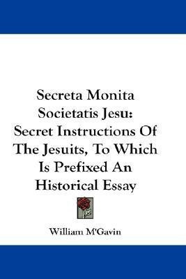 Secreta Monita Societatis Jesu(English, Paperback, M'Gavin William)
