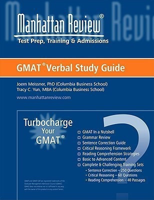Verbal Study Guide - Turbocharge Your GMAT(English, Paperback, Meissner Joern)