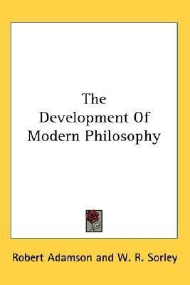 The Development Of Modern Philosophy(English, Paperback, Adamson Robert)