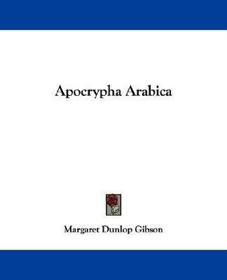 Apocrypha Arabica(English, Paperback, unknown)