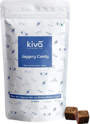 

KIVA Plain Gur Candy Plain Candy(Pack of 20)