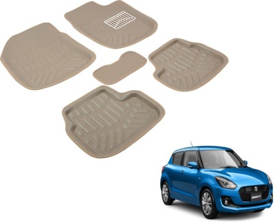 MOCKHE EVA, Plastic 3D Mat For  Maruti Suzuki New Swift(Beige)