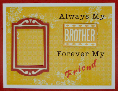 

SCRAPCARD BRO01 Greeting Card(MULTIPLE, Pack of 1)
