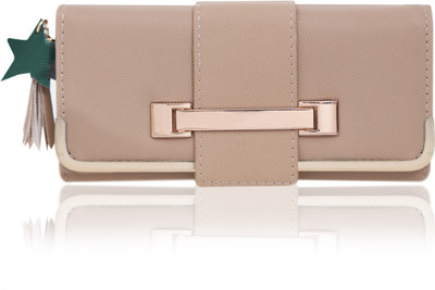 

Minaar Casual, Formal, Party Beige Clutch