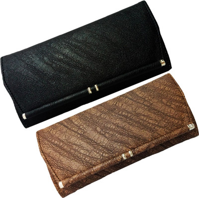

landloper Casual, Party, Formal Black, Brown Clutch
