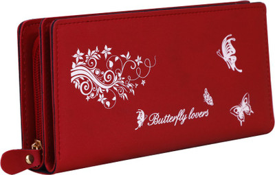

Bee fashionable Women Maroon Artificial Leather Wallet(5 Card Slots)