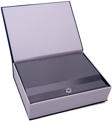 

Artfinesse Money Jewellery Dictionary Book Locker Anti-Thief Box With Keys Coin Bank(Black)