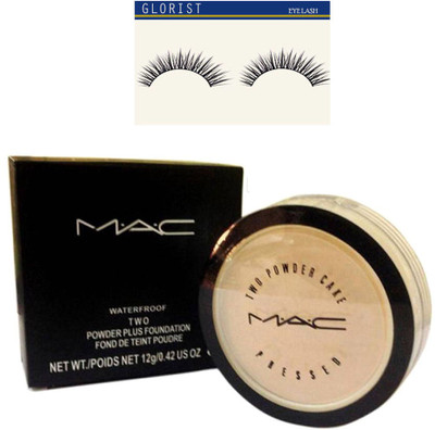

glorist eyelashes with Mac imported Powder(Set of 2)