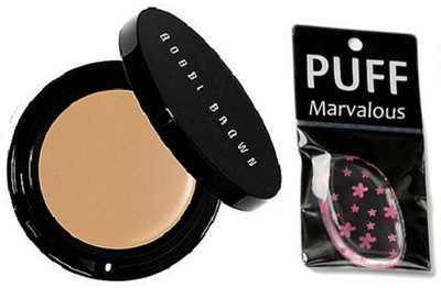 

Marvalous Silicone puff & bobbi brown corrector concealer(Set of 2)