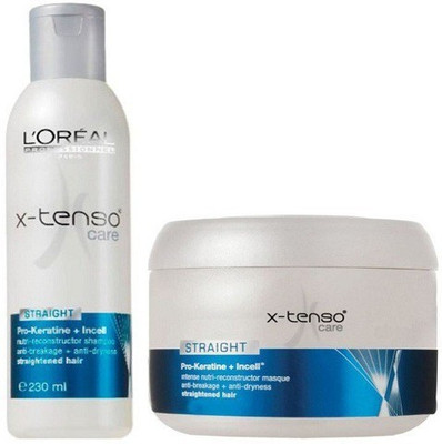 

L'Oreal care shampoo 230ml and mask 250ml (Set of 1)(Set of 2)