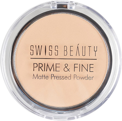 

Swiss Beauty Matt and Prime Finish-02 Compact(Skin)