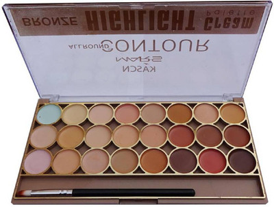 

KASCN ORIGINAL HIGH QUALITY CONTOUR CREAM PALETTE IN 24 SHADES FROM MARS FOR ALL SKIN TONE Concealer(MULTICOLOR)