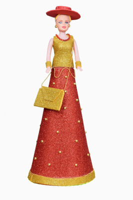 

Princess Plain Red Dress(Red)