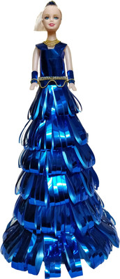 

Princess Party Outfit For 30-35 Doll(Blue)