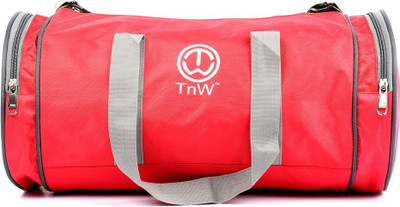 

TnW Trendy Gym Bag Red Travel Duffel Bag(Red)