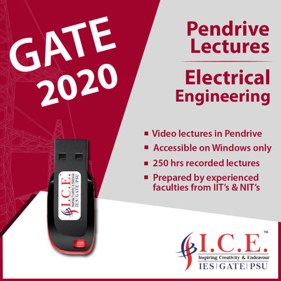 

ICE GATE ICE GATE Electrical Engineering (Video Lectures For GATE Exams) - USB Course - 2020(Pen drive Lectures)