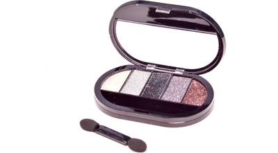 

Imported 5 Color Professional Eye Shadow Palette Ultra Glitter Shiny (03) 12.13 g(Dazzling Glitter)