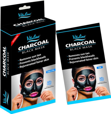 

vitaline CHARCOAL BLACK MASk(45 ml)