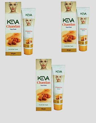 KEVA CHANDAN FACE PACK Combo pack 3(150 g)