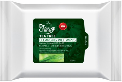 

Farmasi Dr C. Tuna Tea Tree Cleansing Wet Wipes(Pack of 20)