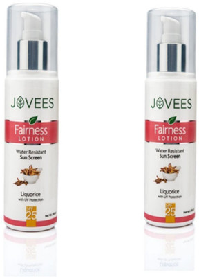 

Jovees Fairness Lotion Water Resistant Sun Screen.(Pack of 2)(200 ml)