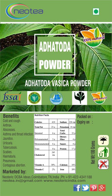 

Neotea Adhatoda or Vasa Powder Combo(1)