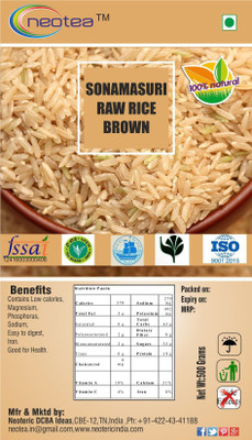 Neotea Sonamasuri Raw Rice Brown Combo(1)