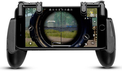 

KBOOM Pubg Gamepad Joystick & Trigger Fire Button Assist Tool Compatible with Android Mobile & Smartphones Sensitive Shoot/aim Buttons L1 R1 K01 Trigger Mobile Game Controller Gaming Accessory Kit(Multicolor, For Android, iOS)
