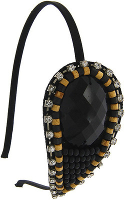 

Anuradha Art Jewellery Hair Bealt Head Band(Black)