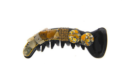 

Anuradha Art Jewellery Party Wear Banana Clip Banana Clip(Brown)