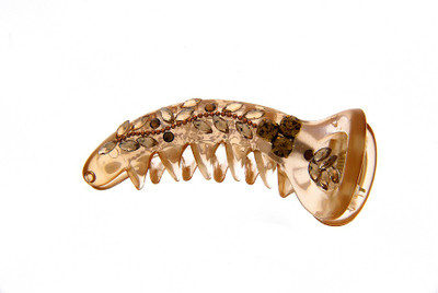 

Anuradha Art Jewellery Party Wear Banana Clip Banana Clip(Brown)