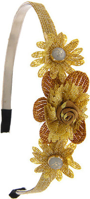 

Anuradha Art Jewellery Hair Bealt Head Band(Gold)