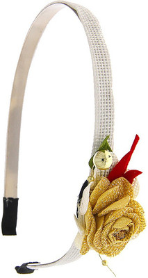 

Anuradha Art Jewellery Hair Bealt Head Band(Gold)