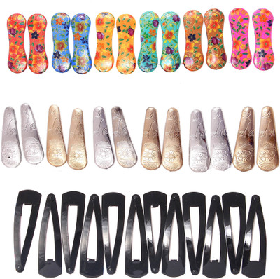 

AANJNEY TIC TAC MULTICOLOUR CLIPS combo Tic Tac Clip, Hair Pin(Multicolor)