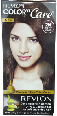 

Revlon Color n Care 2N Brown Black Permanent Hair Color Cream Hair Color(2N Brown Black)