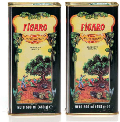 

Figaro Olive Oil 500mL (Set of 2) Hair Oil(500 ml)