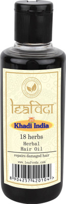 

Leafveda Khadi 18 herbs Hair oil Hair Oil(210 ml)