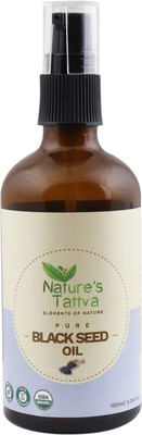 

Nature's Tattva Certified Organic Black Seed Oil (Kalonji Oil) Hair Oil(100 ml)