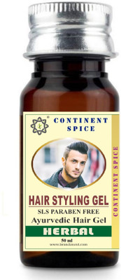 

Continent Spice HAIR STYLING GEL, for wet look, styling and nourishment gel Hair Gel(50 ml)