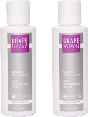 

AMAZON KERATIN GRAPE EXTRACT KERATIN TREATMENT 118ML (SET OF 2)(236 ml)