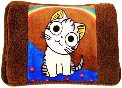 

saioni Electric Heating Gel Velvet Pad Hot Water Bags for Joint/Muscle Pain Electric 1 L Hot Water Bag(Multicolor)