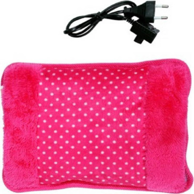 

saioni Portable Rechargeable Velvet Pocket Electric Gel Bag With Fur Electric 1 L Hot Water Bag(Multicolor)
