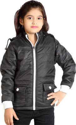 AD & AV Full Sleeve Colorblock Girls Jacket