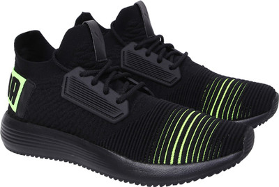 

Puma Boys & Girls Lace Sneakers(Black, Black-limepunch