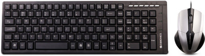 

Zebronics Judwaa 580 Mouse & Wired USB Desktop Keyboard (Black) Combo Set(Black)