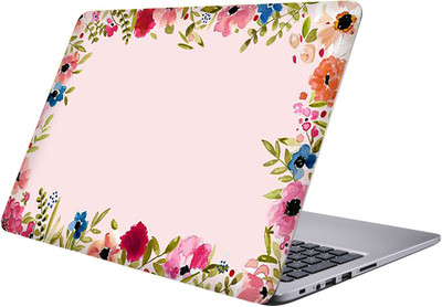 

PRINTCLUB flowers Laptop Sticker 15.6 inch-Premium Quality, UV Printed, Laminated, Bubble Free, Scratchproof Laptop Skin-48 Vinyl Laptop Decal 15.6