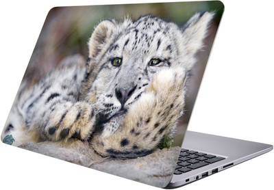 

LUCANT leopard Laptop Sticker 15.6 inch-Premium Quality, UV Printed, Laminated, Bubble Free, Scratchproof Laptop Skin-374 Vinyl Laptop Decal 15.6
