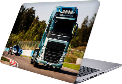 

PRINTCLUB bus Laptop Sticker 15.6 inch-Premium Quality, UV Printed, Laminated, Bubble Free, Scratchproof Laptop Skin-706 Vinyl Laptop Decal 15.6