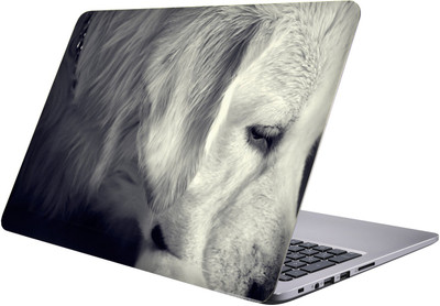 

LUCANT white dog Laptop Sticker 15.6 inch-Premium Quality, UV Printed, Laminated, Bubble Free, Scratchproof Laptop Skin-291 Vinyl Laptop Decal 15.6